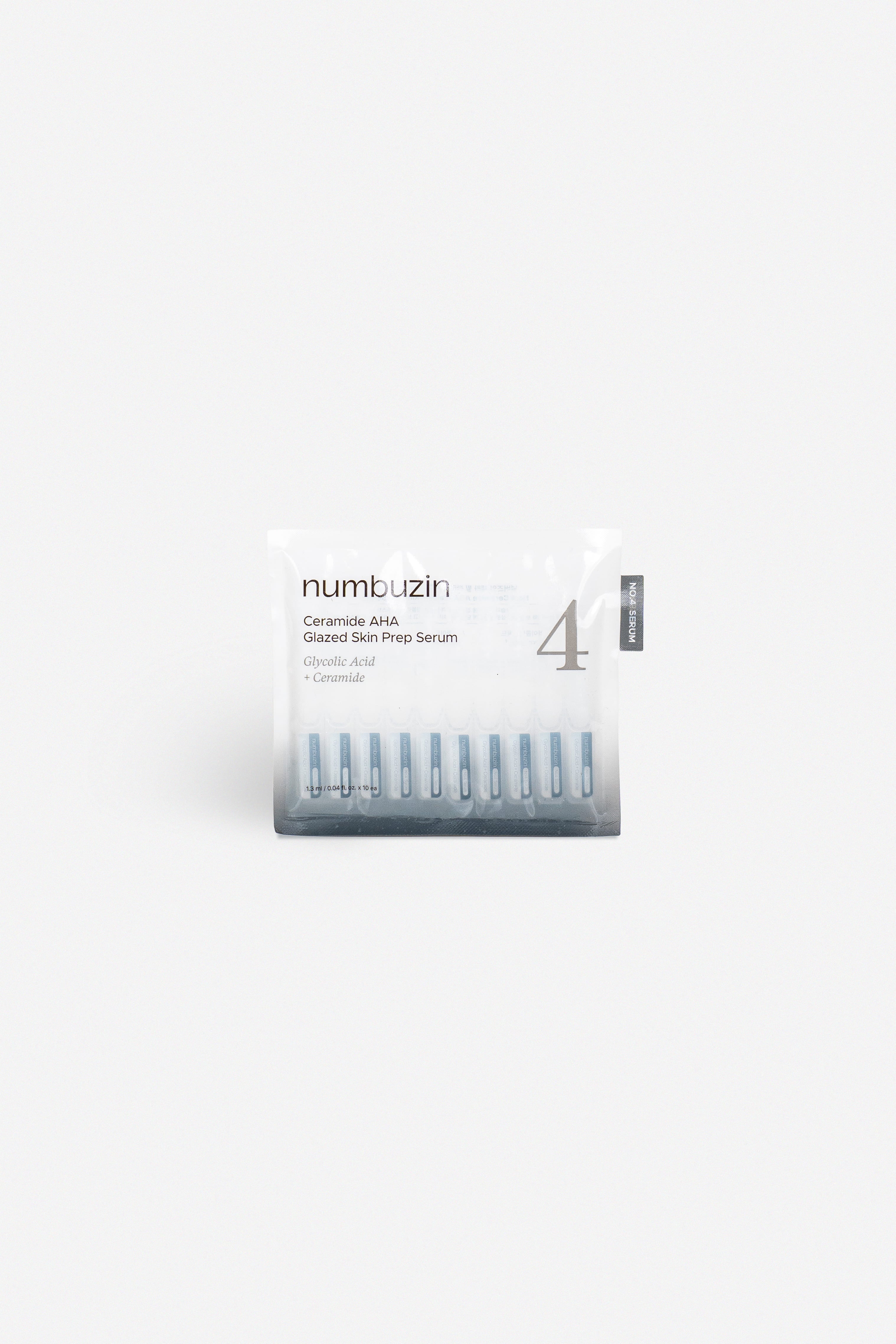 No. 4 Ceramide AHA Glazed Skin Prep Serum 1.3ml c/u