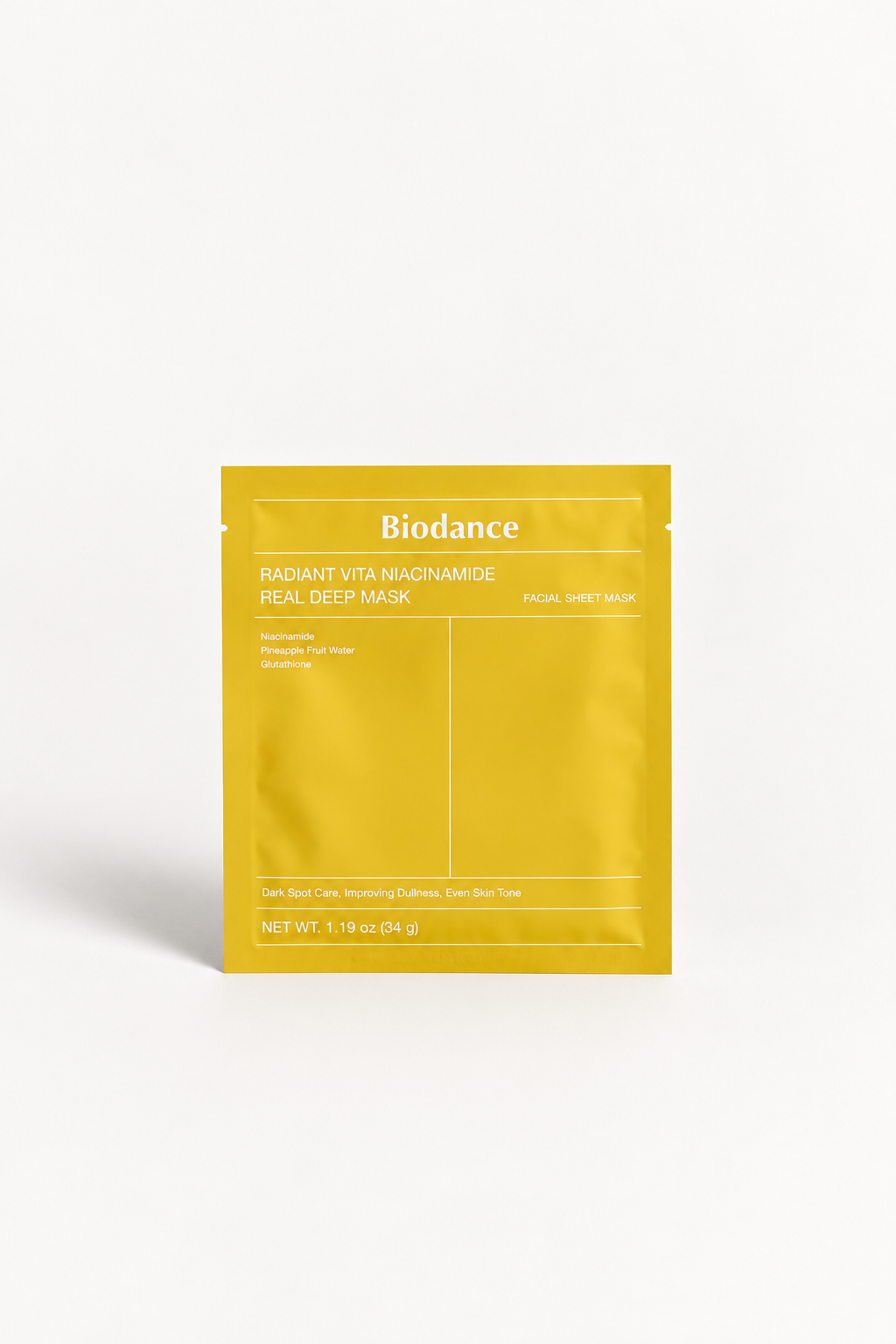 Radiant Vita Niacinamide-Real Derp Mask 34g